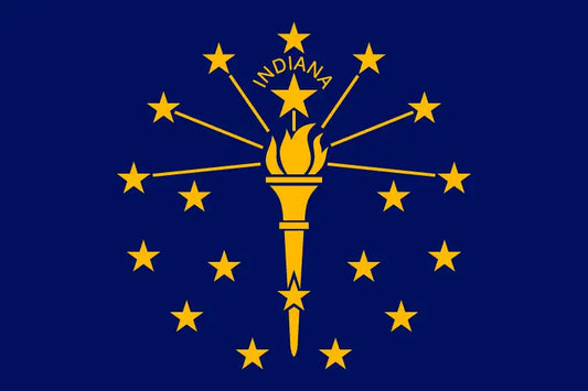 Flag of Indiana