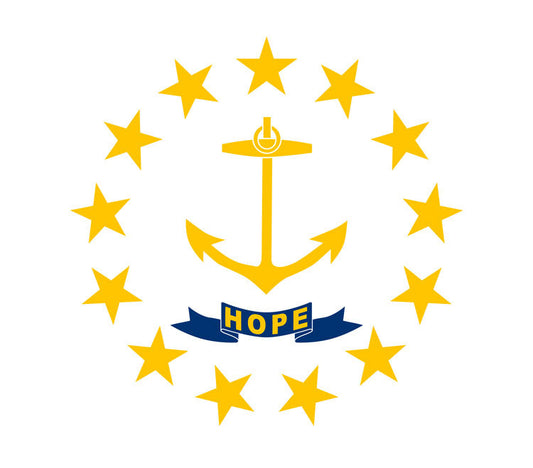 Stage Flag of Rhode Island