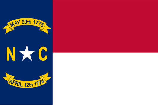 North Carolina Stage Flag