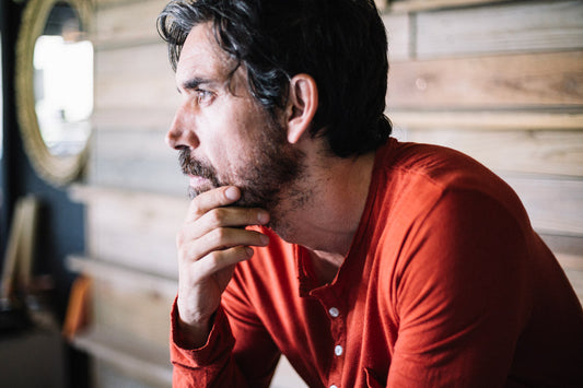 Man in deep thought